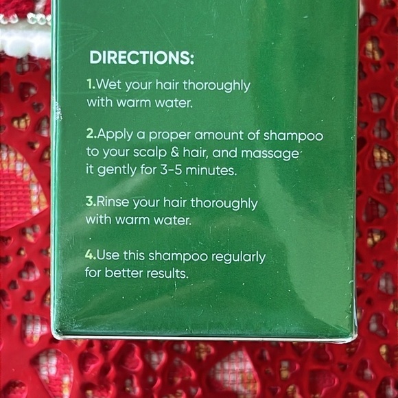 Brand New Raw Batana Oil & Strengthening Shampoo Set w/ Goody Detangling Brush - Picture 10 of 13